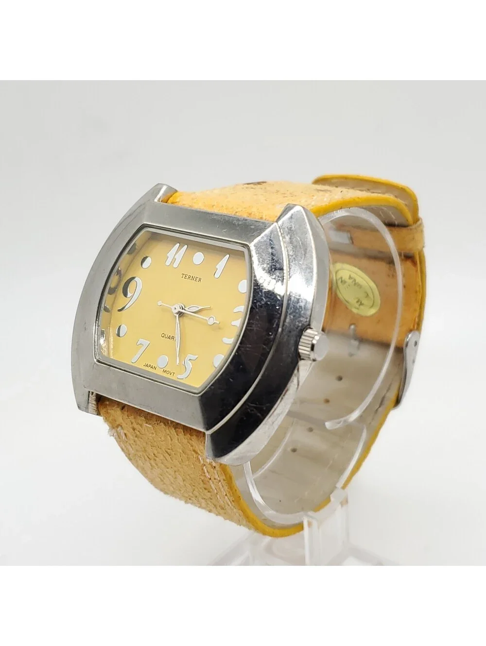 Bijoux Terner Yellow K-10397 Watch 46mm New Battery